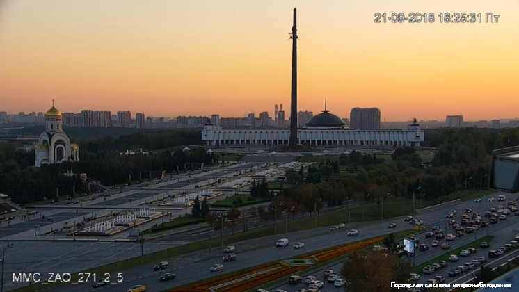 Видеонаблюдение в местах массового скопления граждан